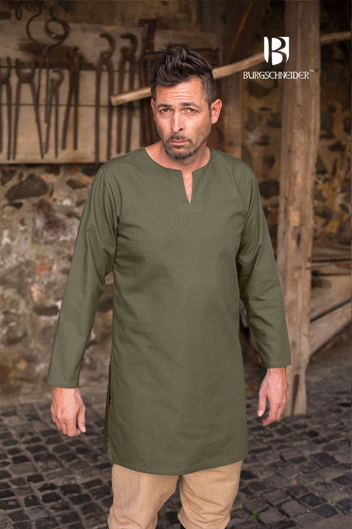 Middeleeuwse tuniek Leif, groen