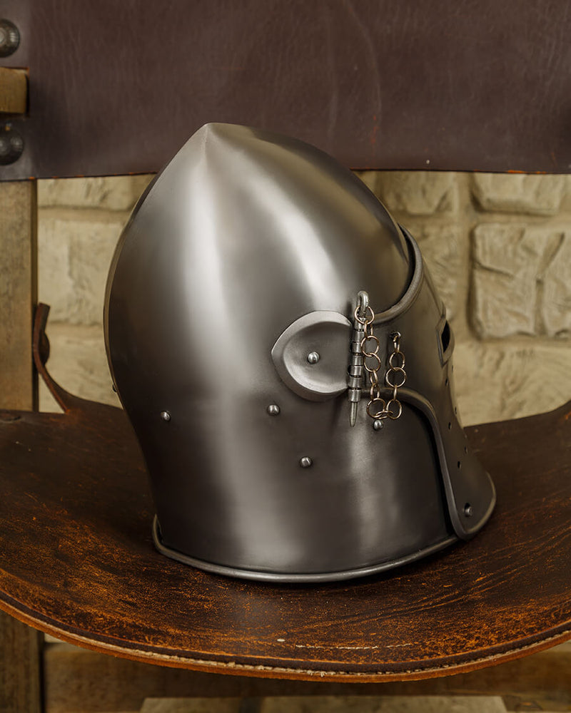 Bascinet z psim pyskiem Magnus, 1–1,2 mm