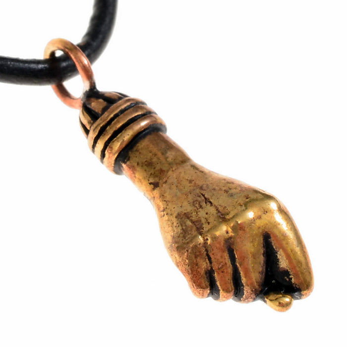 Roman mano fico-amulet, bronze