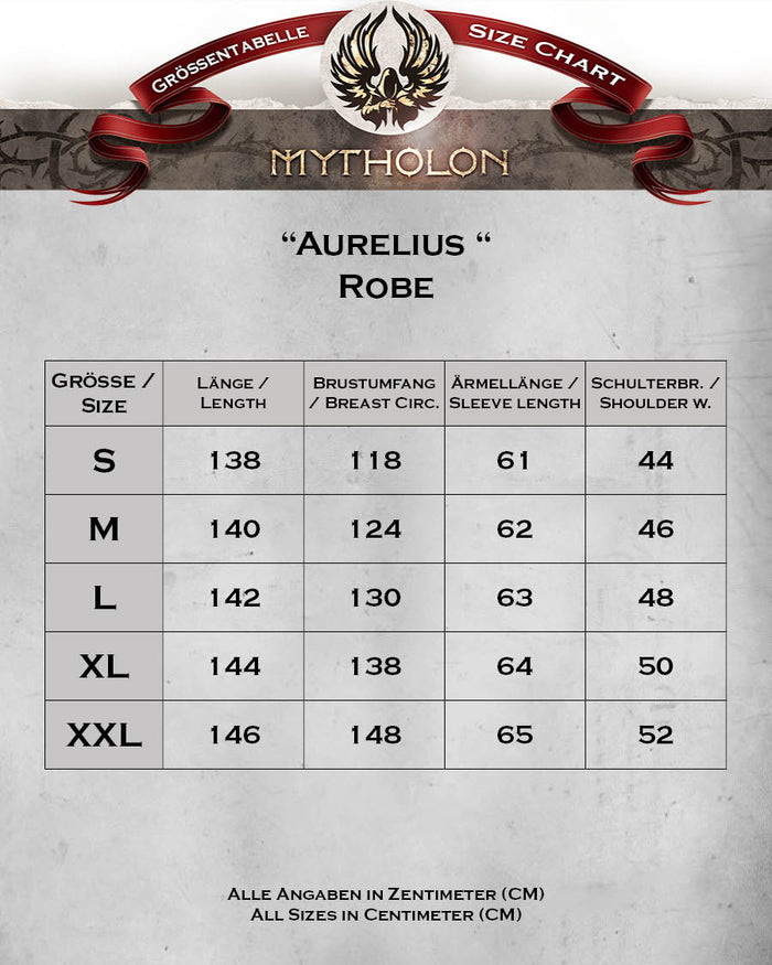 Wizard's robe Aurelius, brown