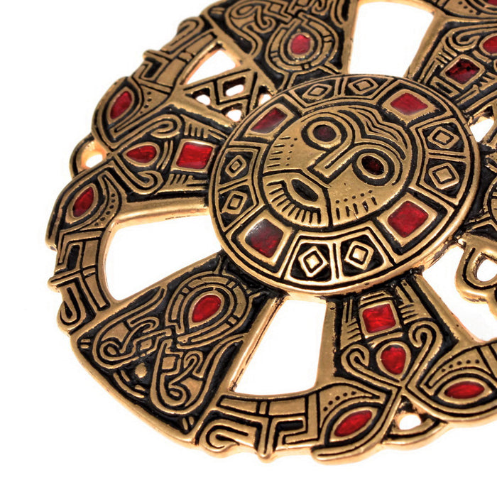 Jewelry disk Limons, 6th-7th century, bronze