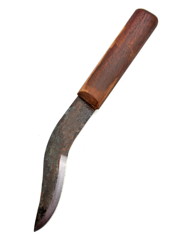 Roman knife with wooden handle
