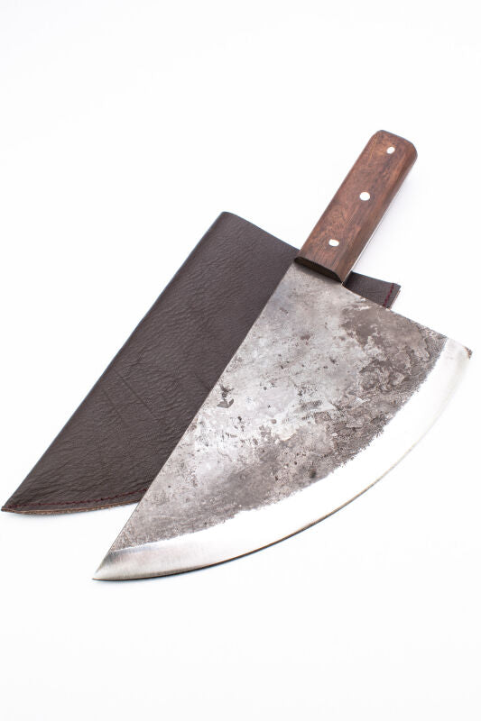 Roman cleaver with wooden handle