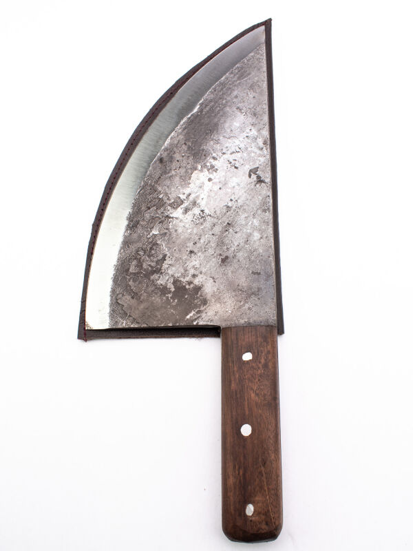 Roman cleaver with wooden handle