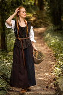 16th century doublet Christine dark brown
