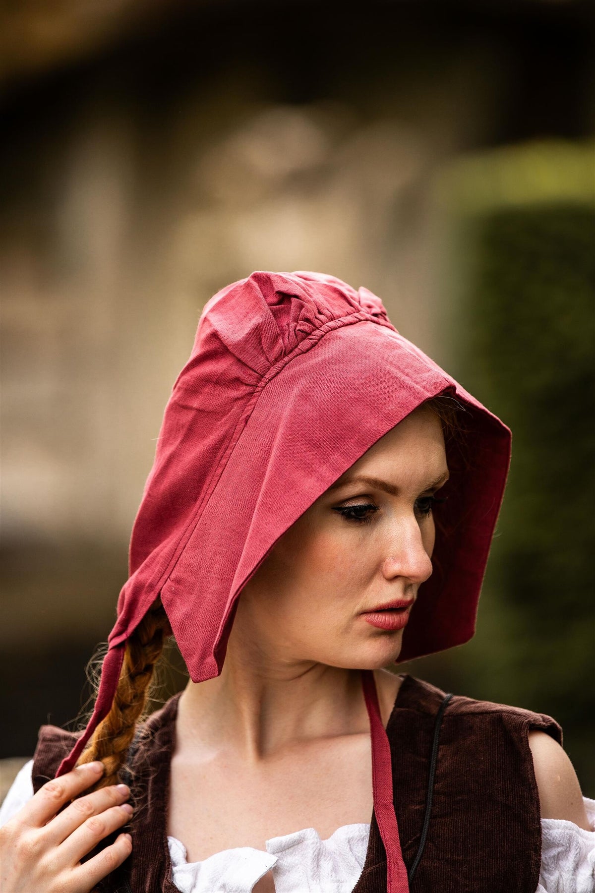 Medieval cap red