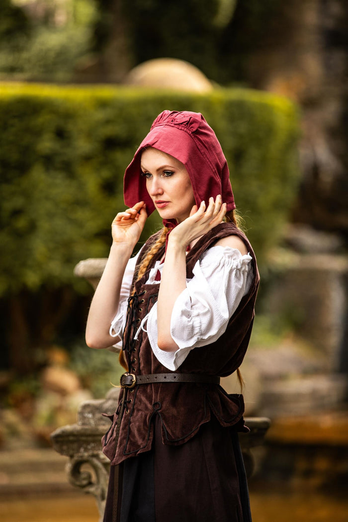 Medieval cap red