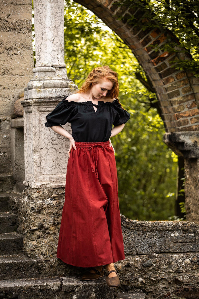 Baroque blouse Morgause, black