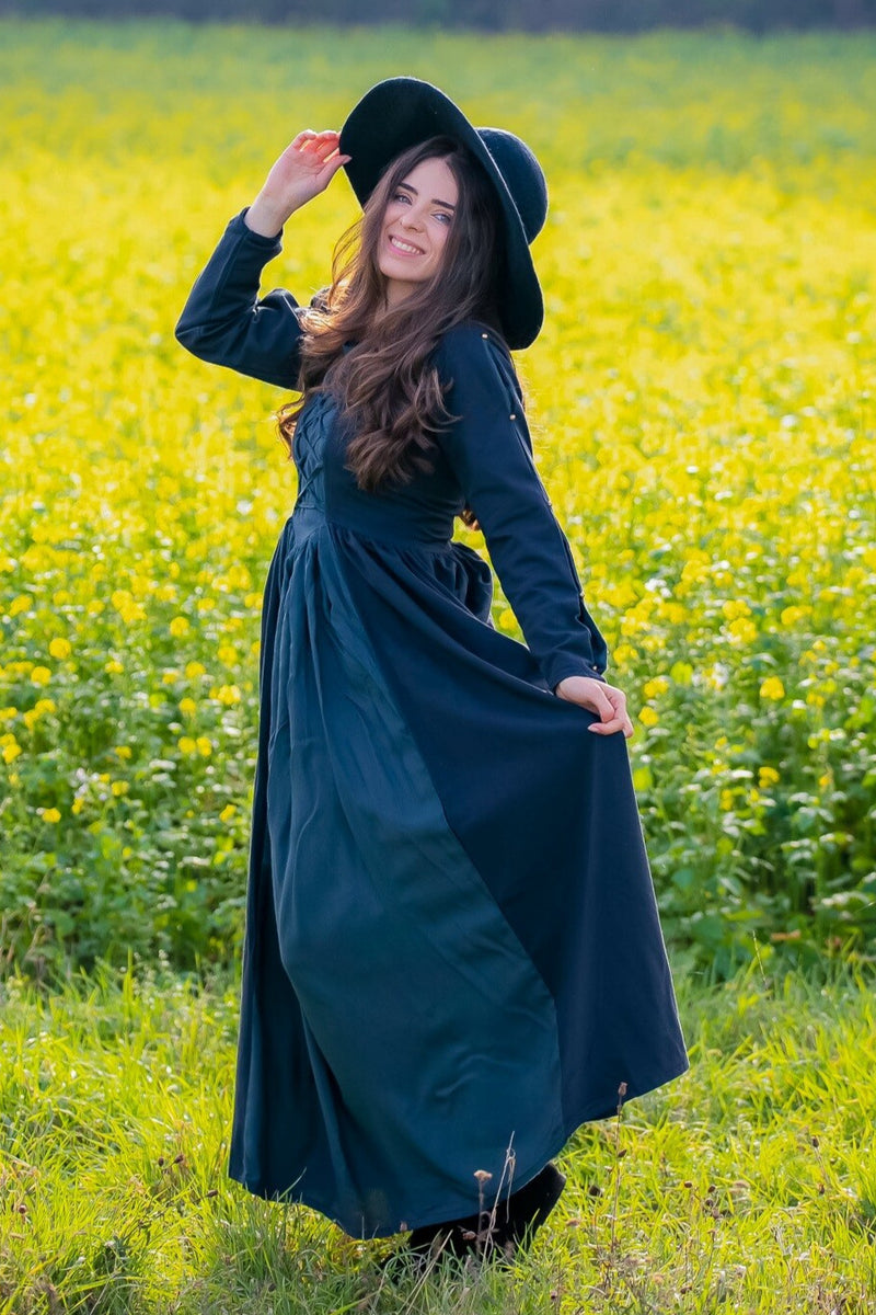 Abito rinascimentale Medusa, nero