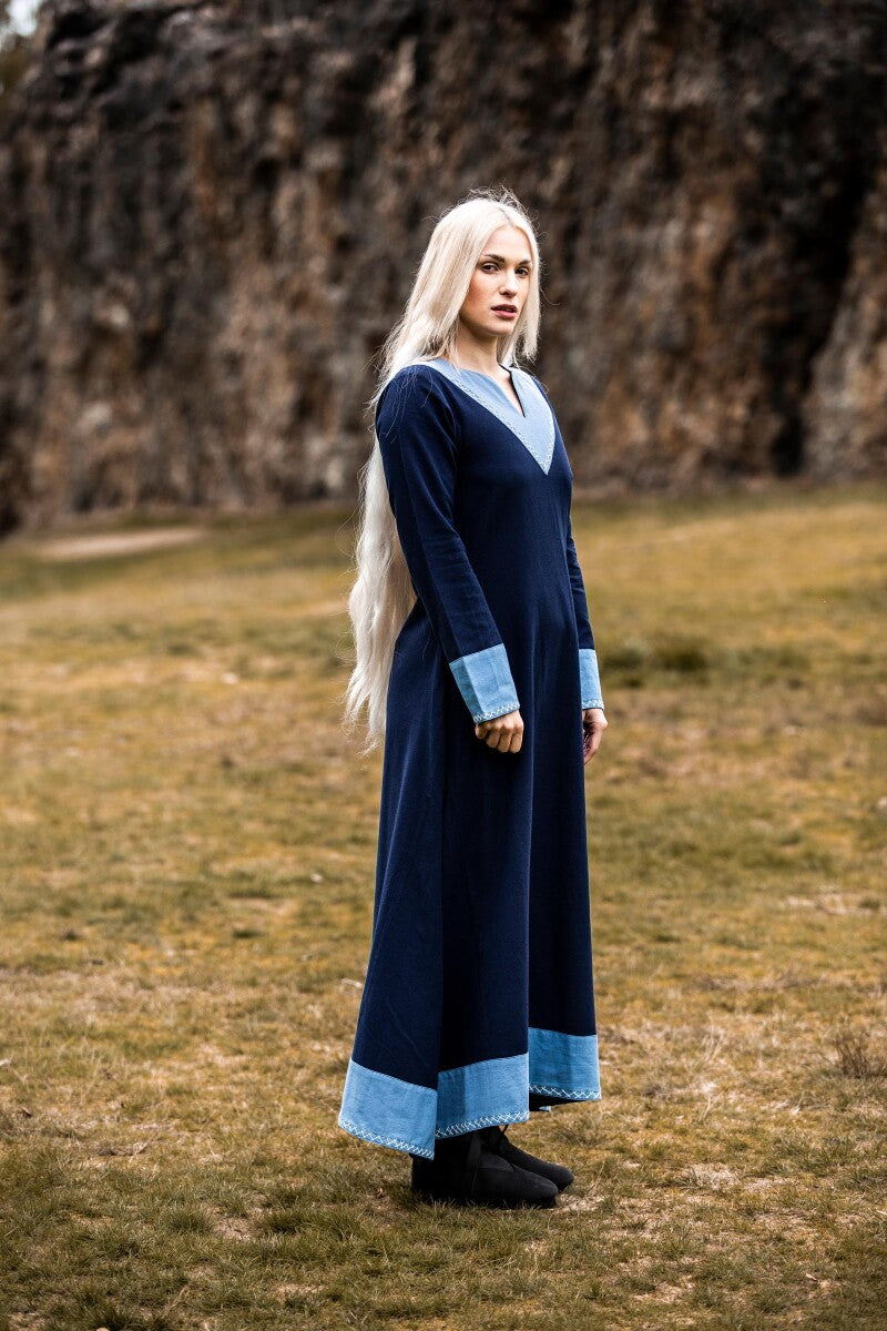 Viking jurk Estrid, blauw