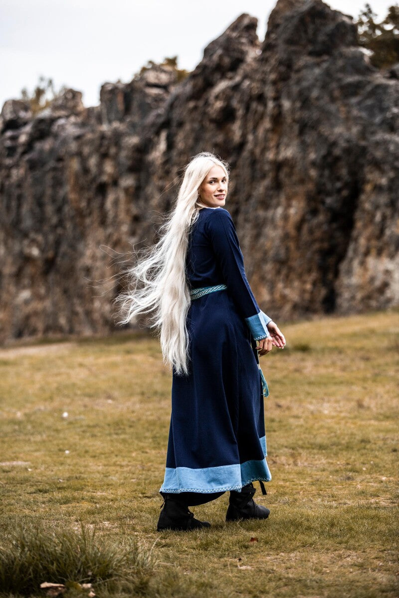 Viking jurk Estrid, blauw
