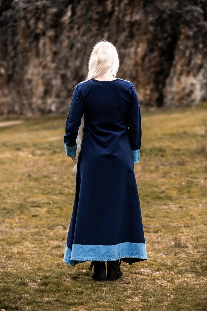 Viking jurk Estrid, blauw