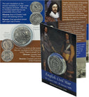 Muntpakket Oliver Cromwell shilling