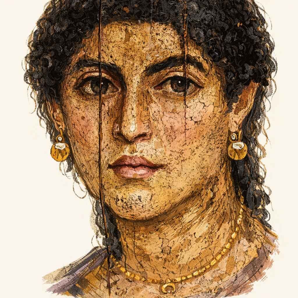 Roman earrings Aurelia