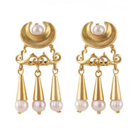 Roman earrings Lucilla, pearls