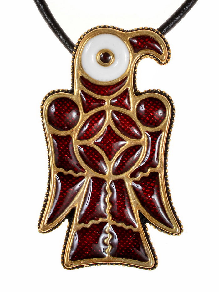 Ostrogothic eagle pendant Via Flaminia, 5th-6th century, bronze