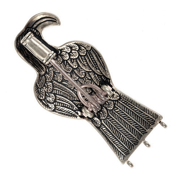 Gothic eagle fibula from Oßmannstedt, bronze
