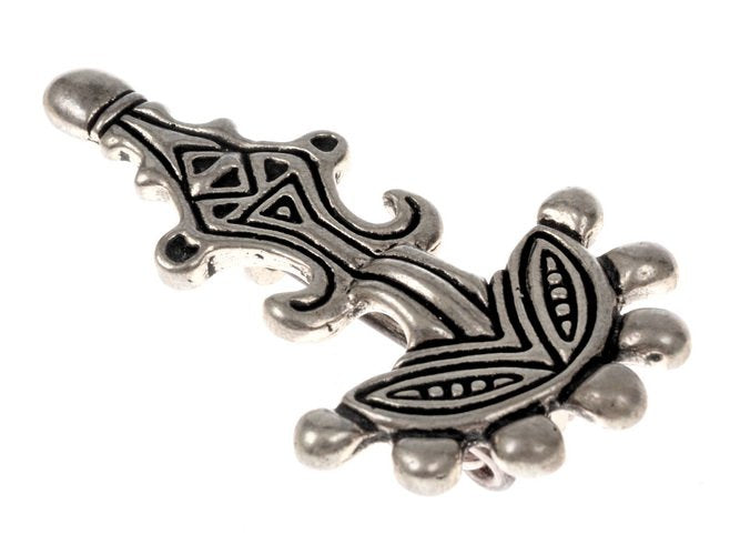 Gothic seven-knot fibula, bronze