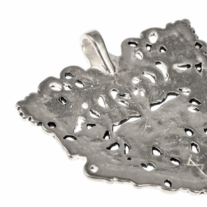 Green Man pendant, medieval, bronze