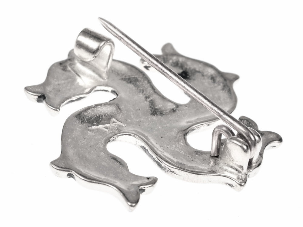 Roman horse head fibula (tetraskelion), bronze