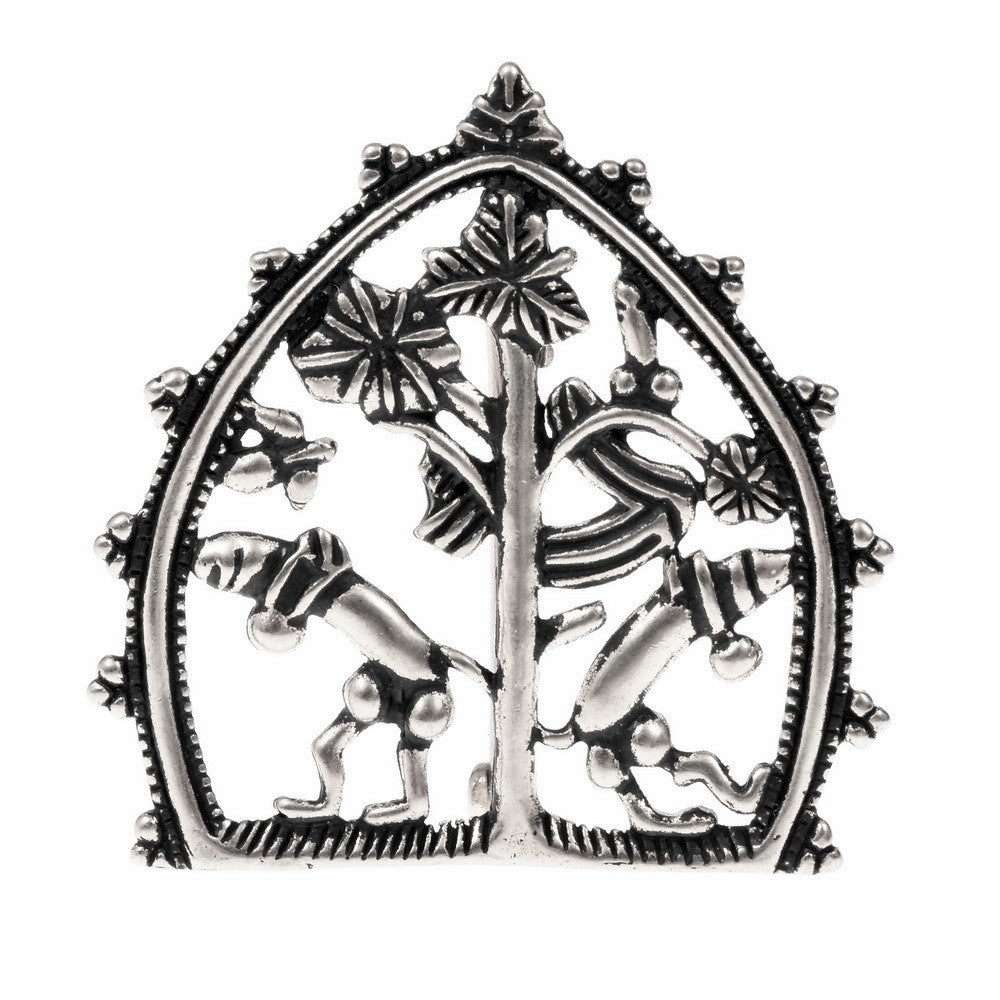 Pilgrim sign 'Greenery', 14th-15th century, bronze
