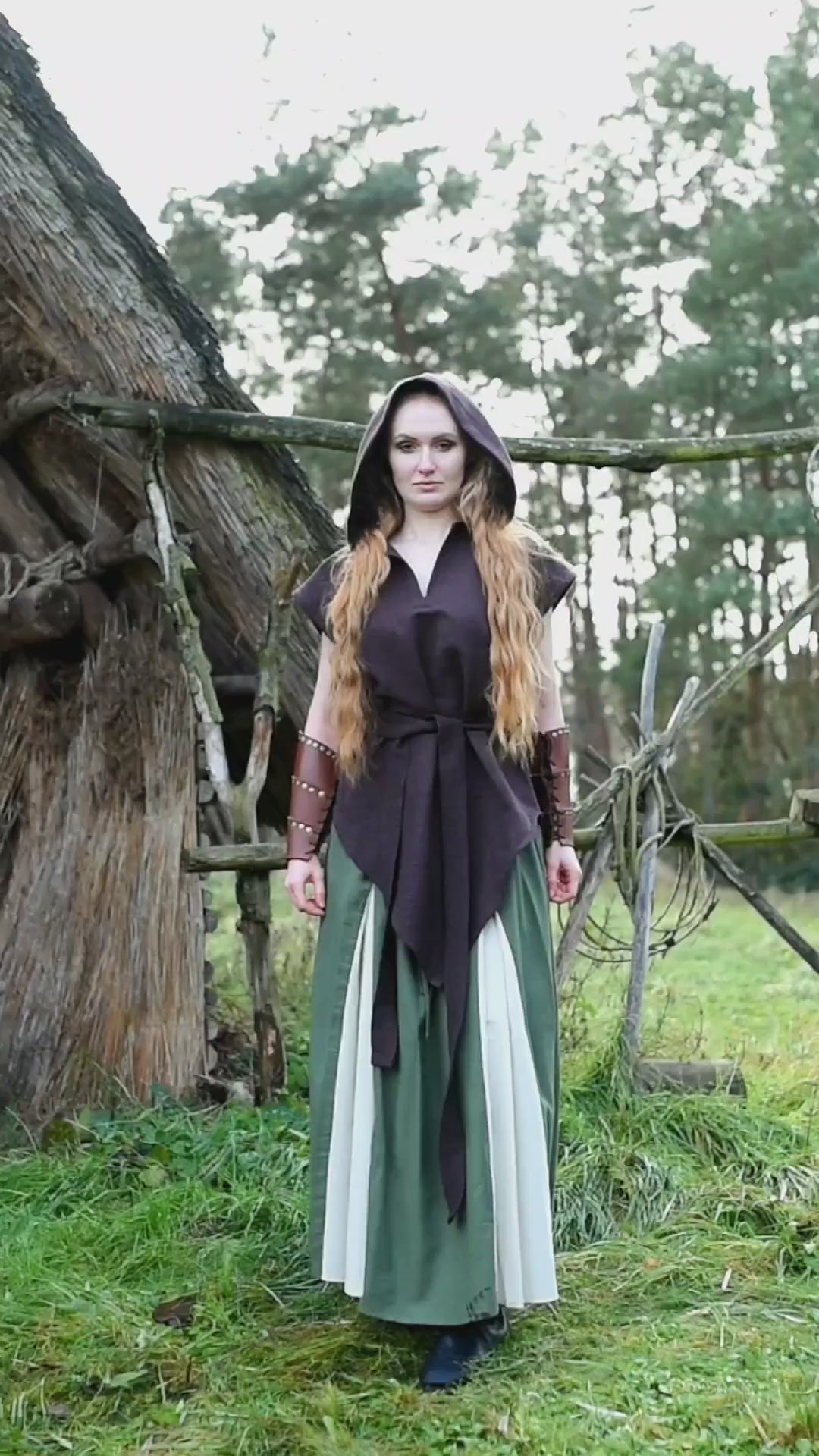 Ranger tunic Aldon, brown