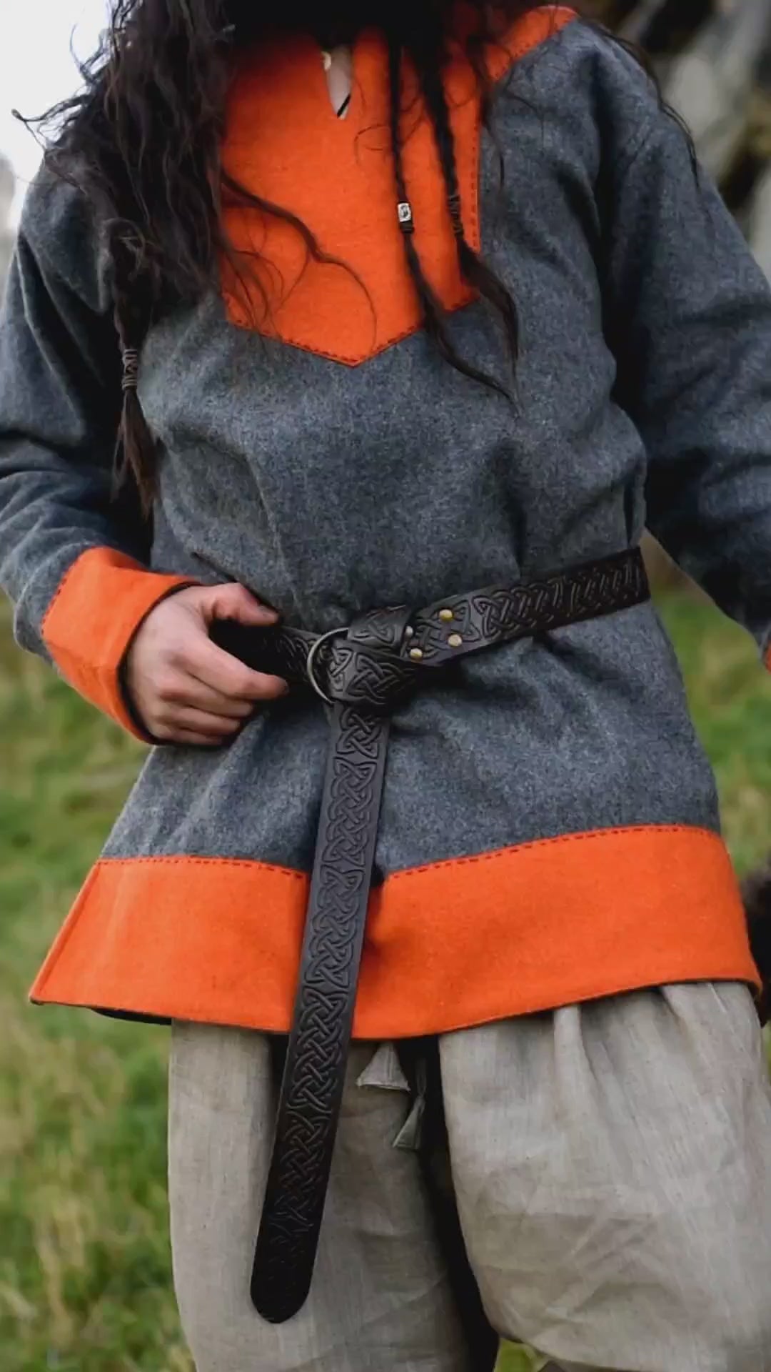 Celtic ringbelt, black