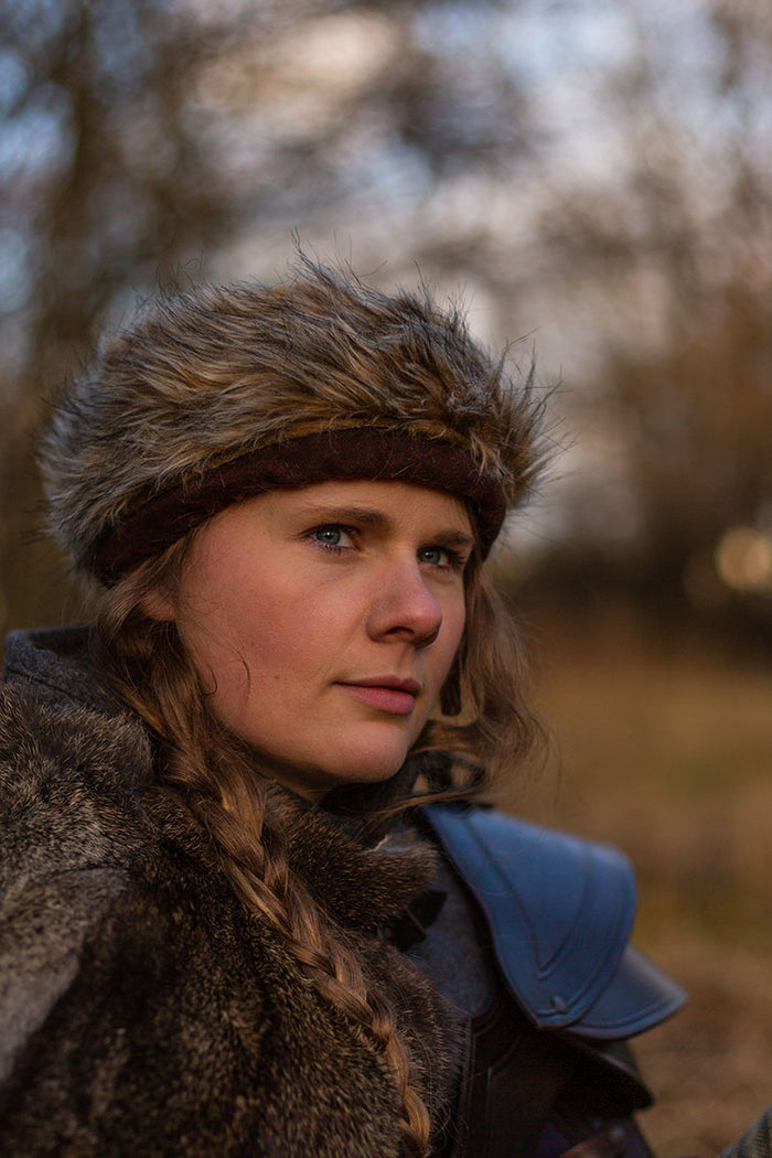 Viking hat Ragi, wool blend, black