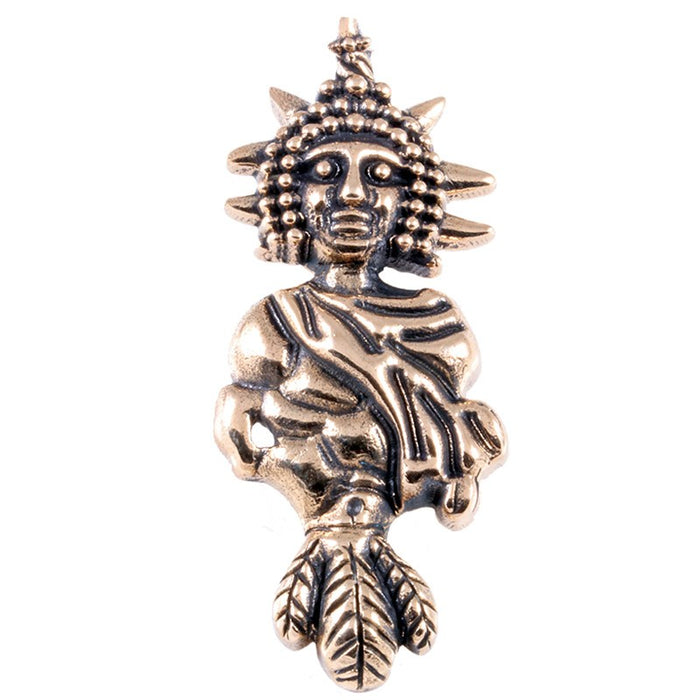 Amulet sun god Sol, 2nd-3rd century, bronze