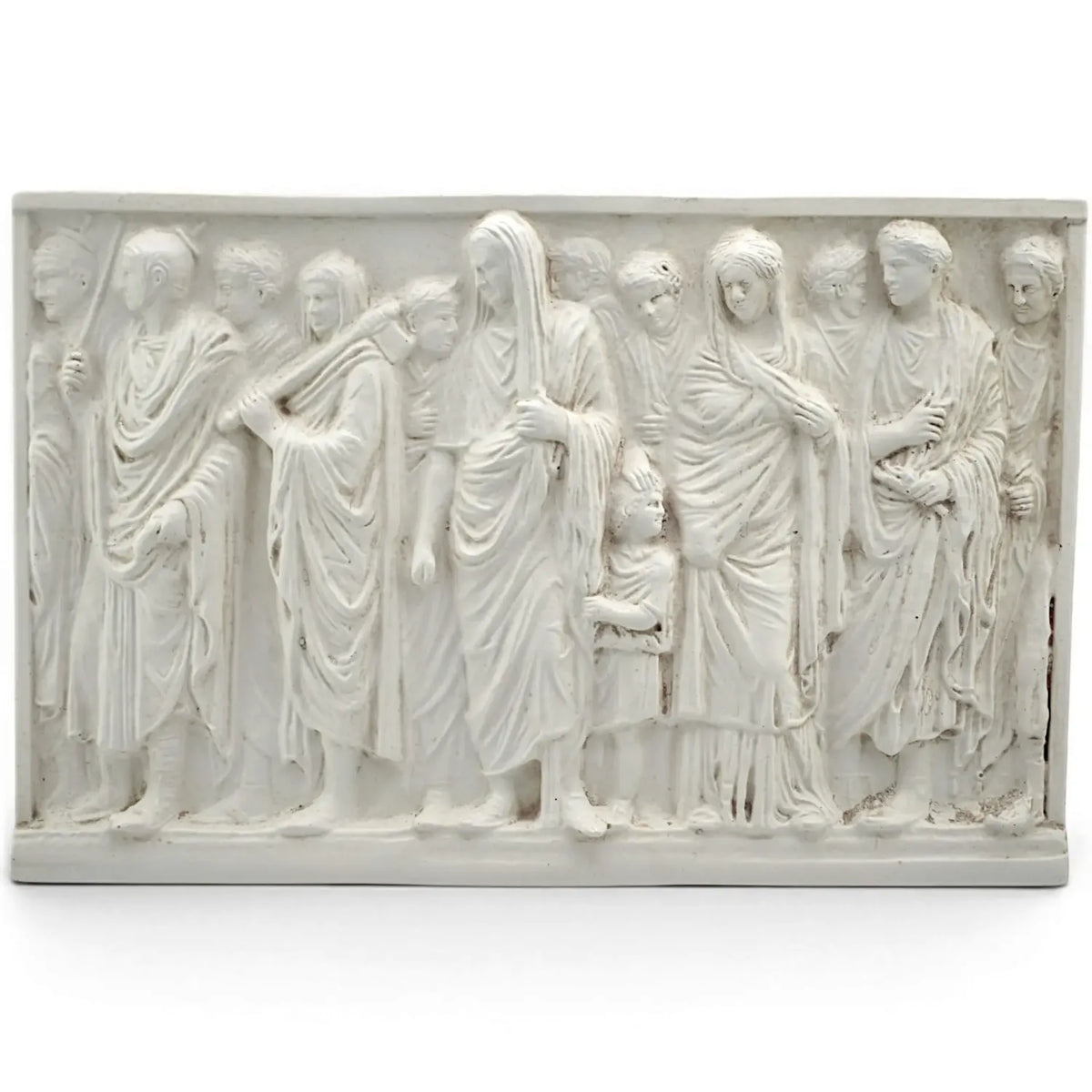Wall relief Ara Pacis, Augustus and family, Alabaster plaster