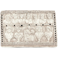 Wall relief lunar calendar of Trier, Alabaster plaster