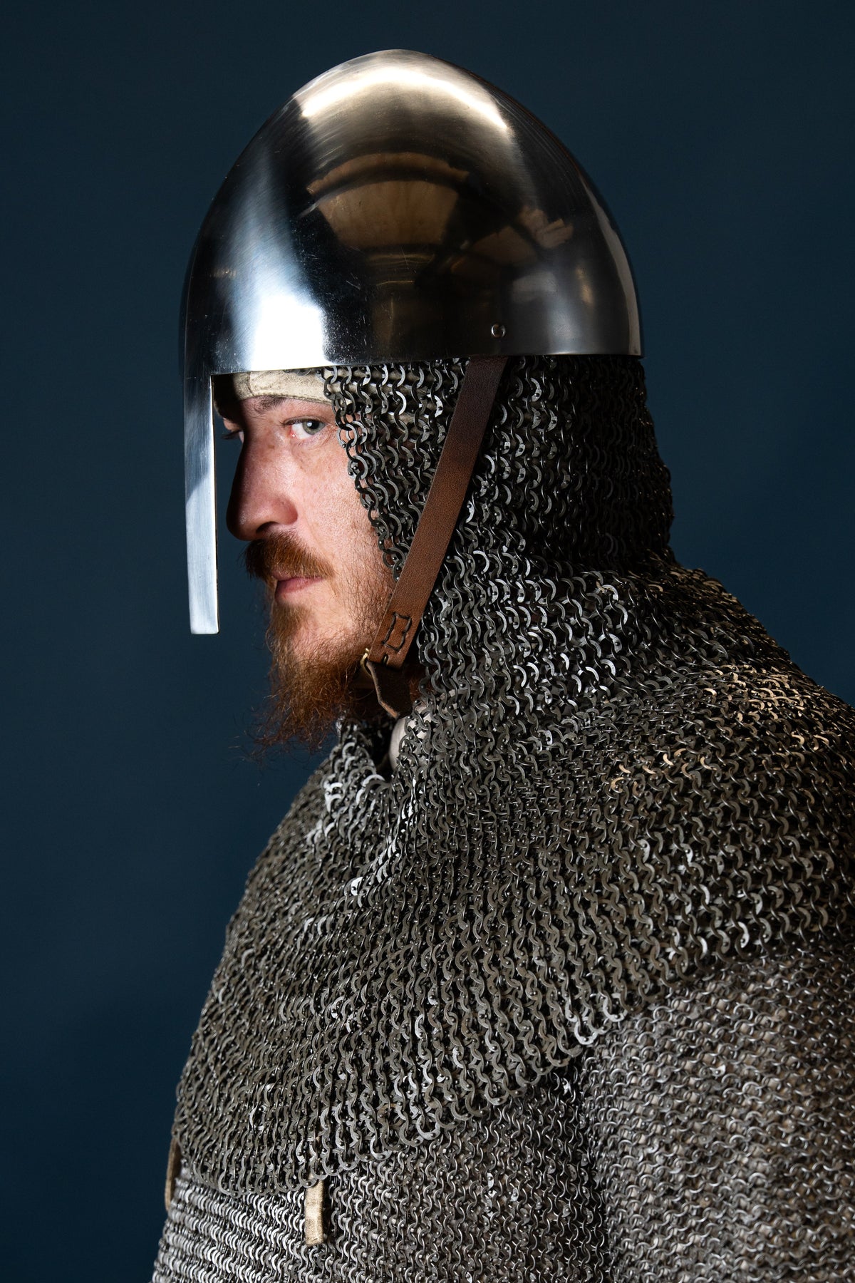 Late 12th century nasal helmet, 1.6 mm