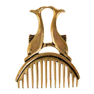 Roman dolphin crest, 1st-3rd century, bronze