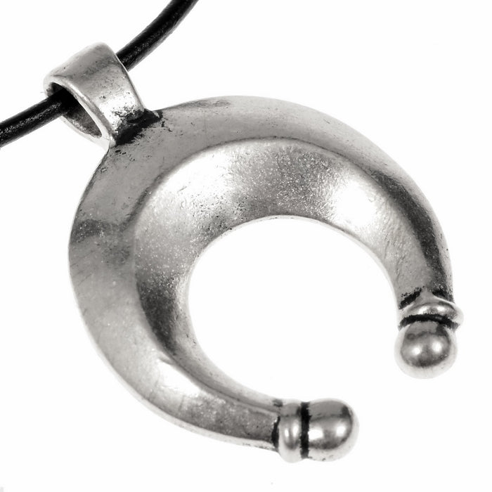 Roman crescent pendant, 1st-2nd century, bronze