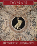 Romeinse uilhanger, verguld tin
