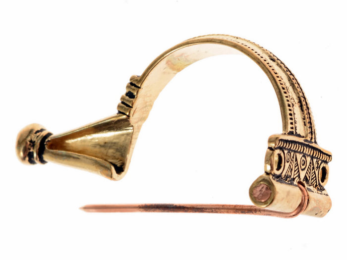 Romeinse Aucissa-fibula, brons