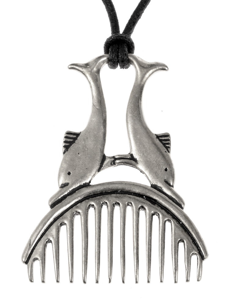 Roman dolphin crest, 1st-3rd century, bronze