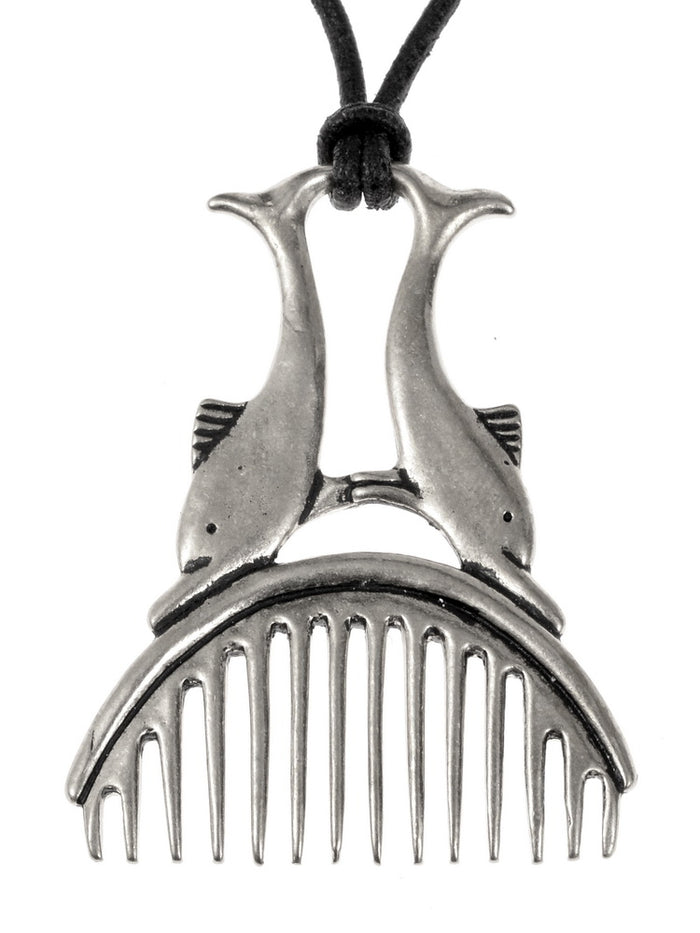 Roman dolphin crest, 1st-3rd century, bronze