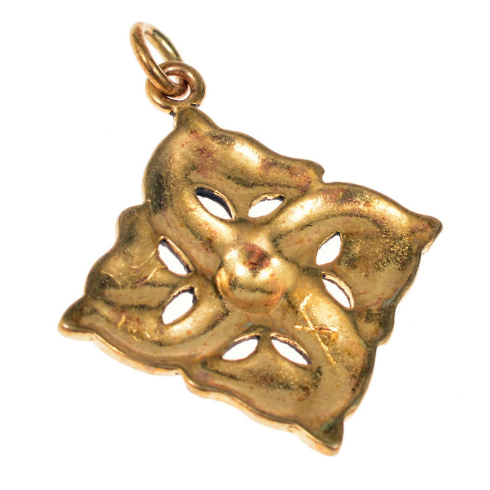 Roman horse head pendant Băiceni, 3rd-4th century, silvered bronze