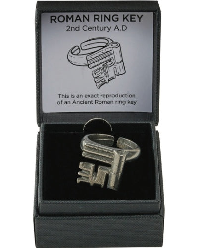 Romeinse sleutelring, tin