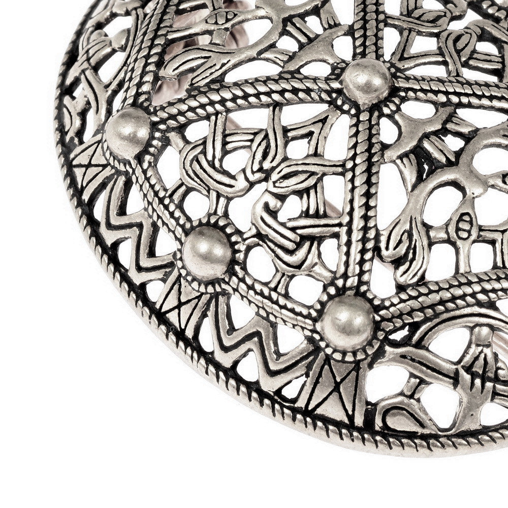 Turtle Brooch Akershus - side view