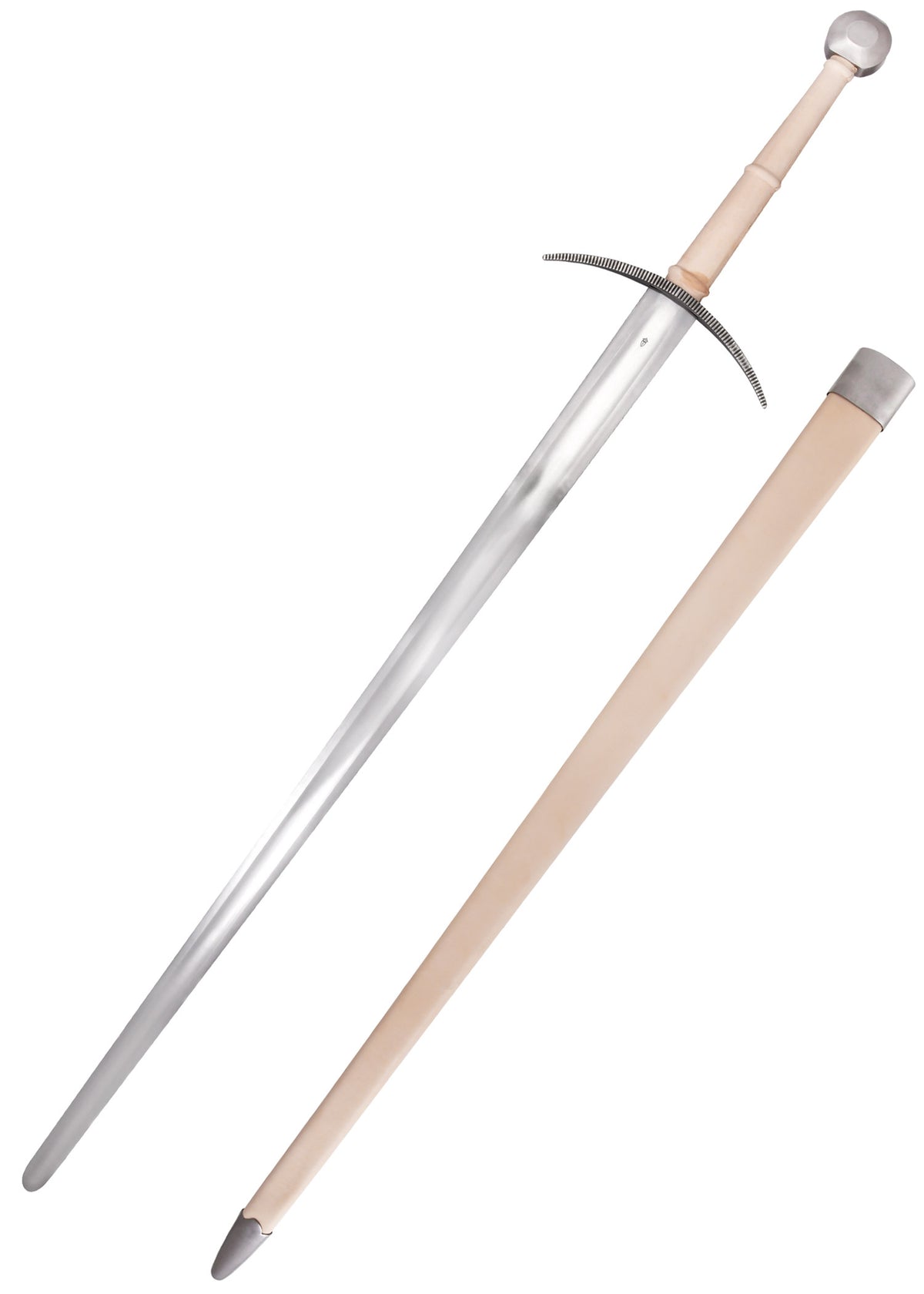 Kingston Arms anderhalfhander, bastaardzwaard met schede, 16e eeuw, bot (battle-ready)