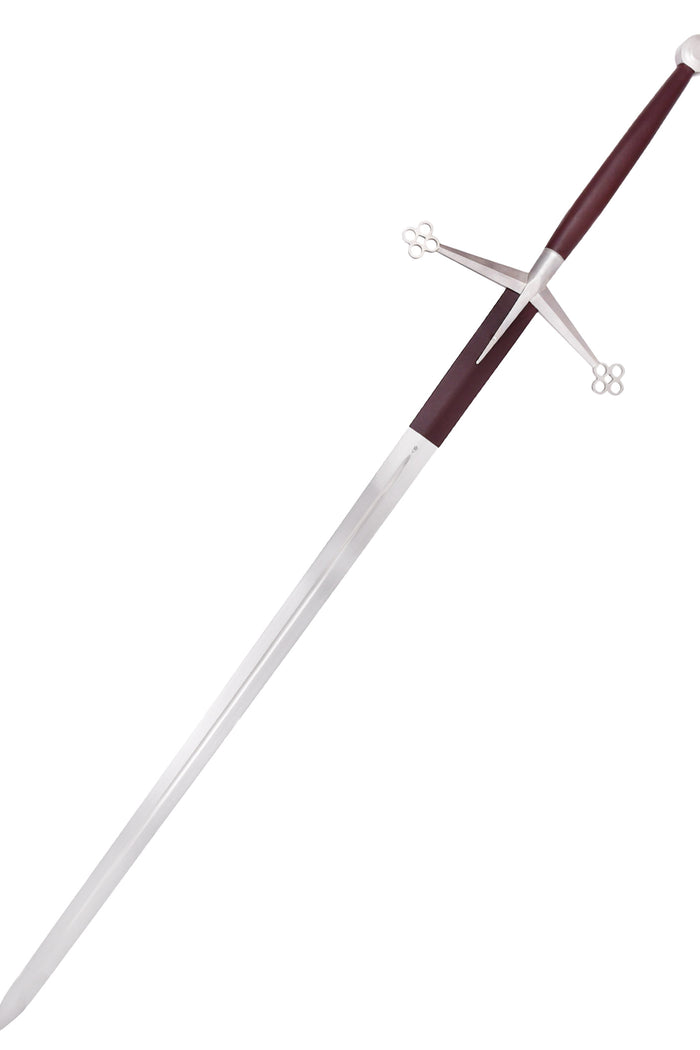 Kingston Arms Schotse claymore, bruin handvat, semi-scherp