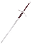 Kingston Arms Schotse claymore, bruin handvat, semi-scherp
