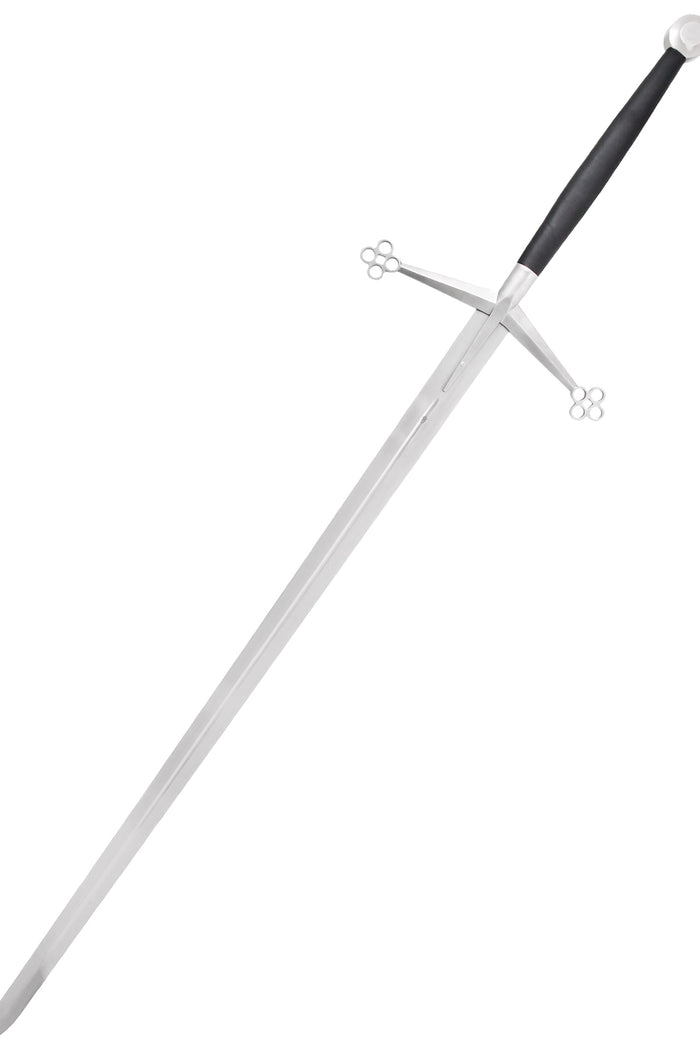 Kingston Arms Schotse claymore, zwart handvat, semi-scherp