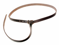Late Roman belt, brown leather