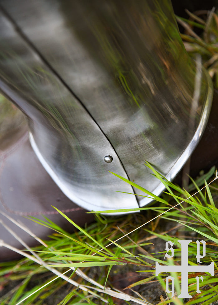 Gesloten greaves, 1.6 mm