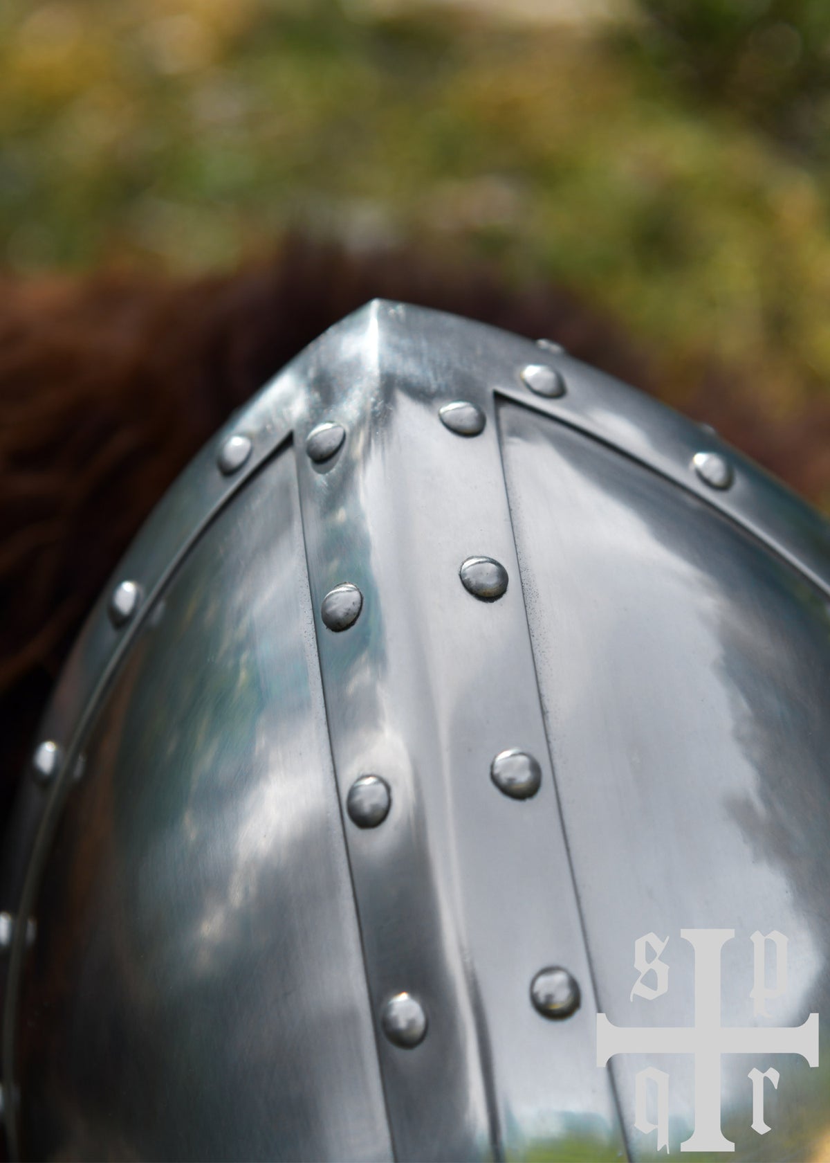 Norman Spangenhelm worn