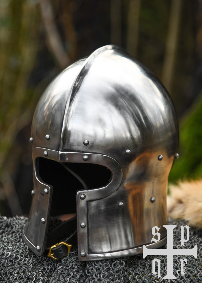 T-vormige barbute, 15e eeuw, 2 mm (battle-ready)