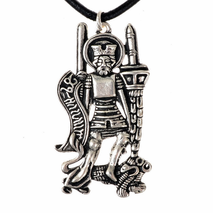 Pilgrim sign of Saint Adrian Geraardsbergen, 15th century, bronze